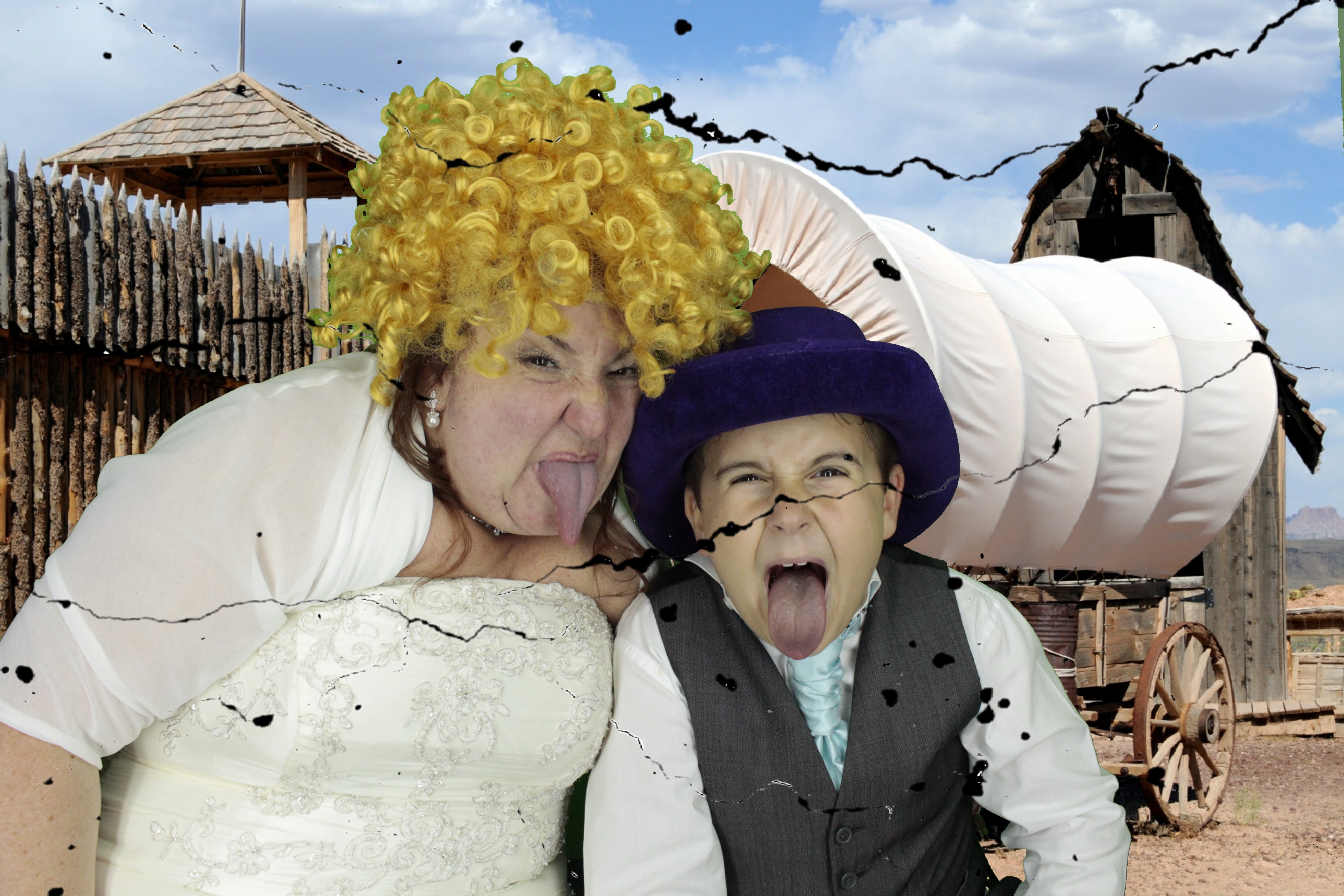Wedding of Julia Andrews | View more photos from the event at gallery.myphotoboothexperience.co.uk/u/MyPhotoBoothExperienceLtd/Wedding-of-Julia-Andrews